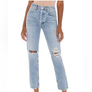 Jamie high rise classics Agolde jeans size 27.